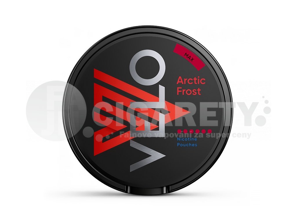 VELO - nikotinové sáčky - Arctic Frost Max - 26,6 mg /g, produktový obrázek.