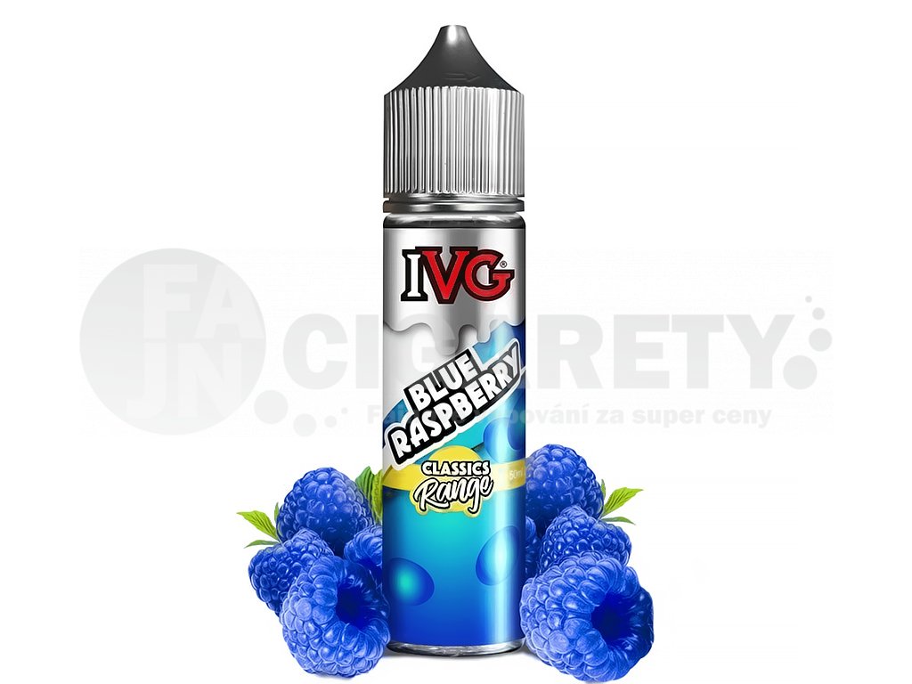IVG - Classics Series - S&V - Blue Raspberry - 18ml, produktový obrázek.