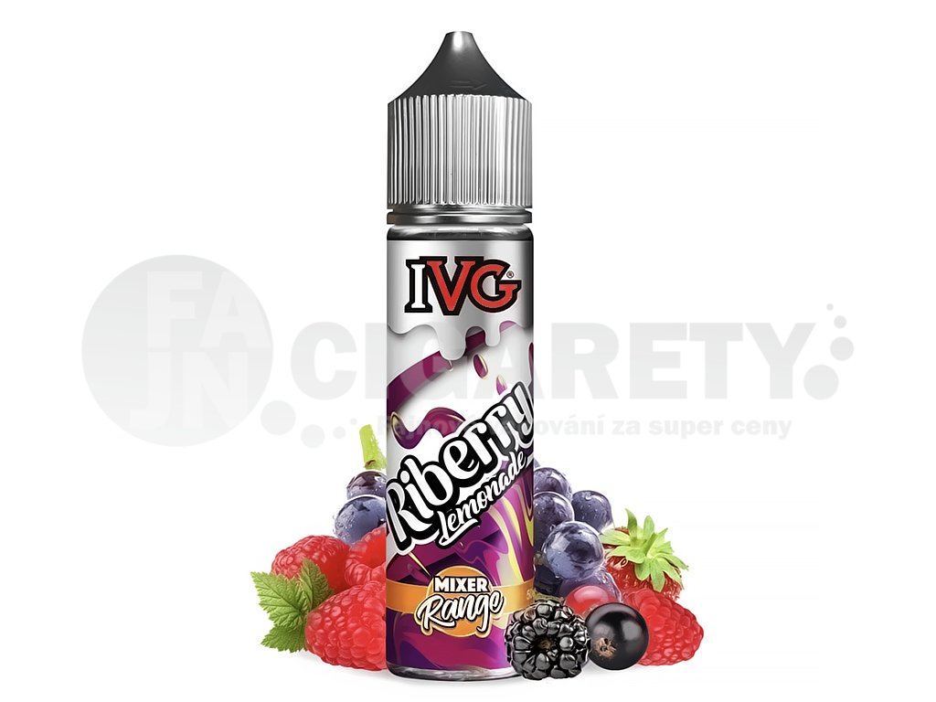 IVG - Mixer Series - S&V - Riberry Lemonade - 18ml, produktový obrázek.