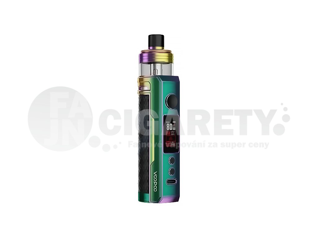 VOOPOO Drag X PnP-X Pod Kit - 18650 - 80W (Victory Rainbow), produktový obrázek.