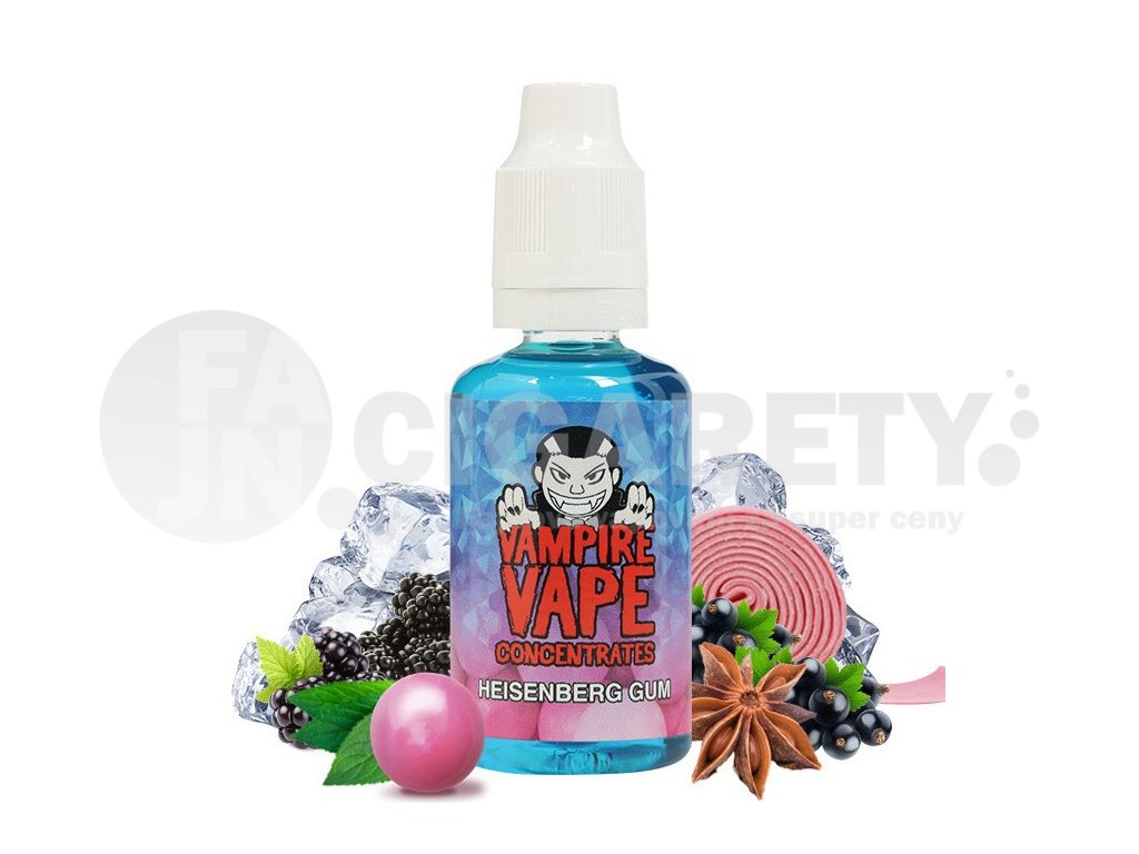 Vampire Vape - Příchuť - Heisenberg Gum - 30ml, produktový obrázek.