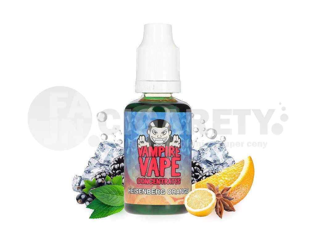 Vampire Vape - Příchuť - Heisenberg  Orange - 30ml, produktový obrázek.