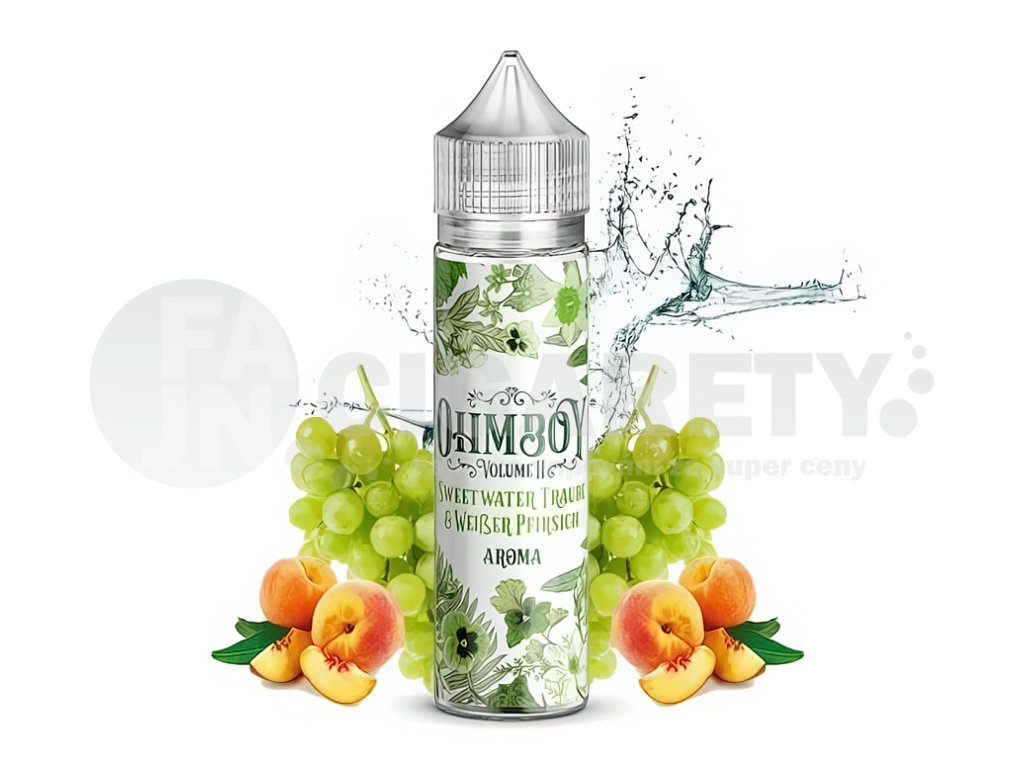 Ohmboy Volume ll - S&V - Sweetwater Traube & Weiber Pfirsich - 15ml, produktový obrázek.
