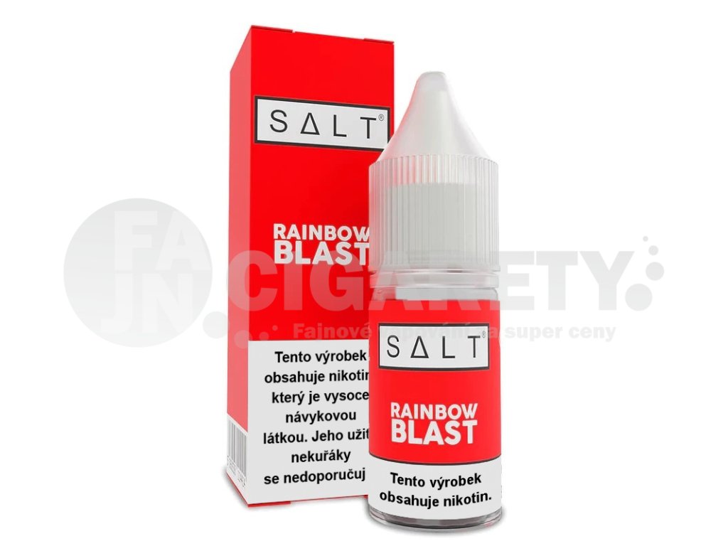 E-liquid - Juice Sauz SALT - Rainbow Blast - 10ml - 20mg, produktový obrázek.