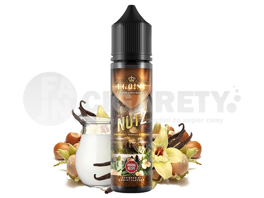 Egoist Classic - Shake & Vape - Nutz - 20ml, produktový obrázek.