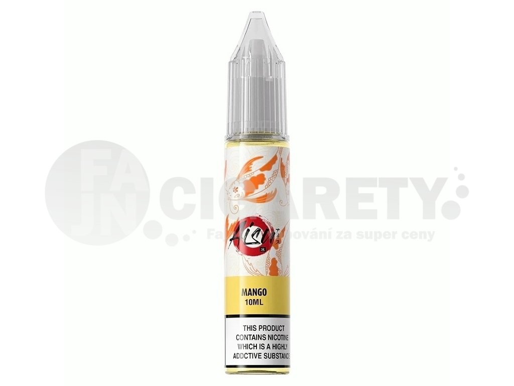 ZAP! Juice AISU Salt - E-liquid - Mango - 10ml - 20mg, produktový obrázek.