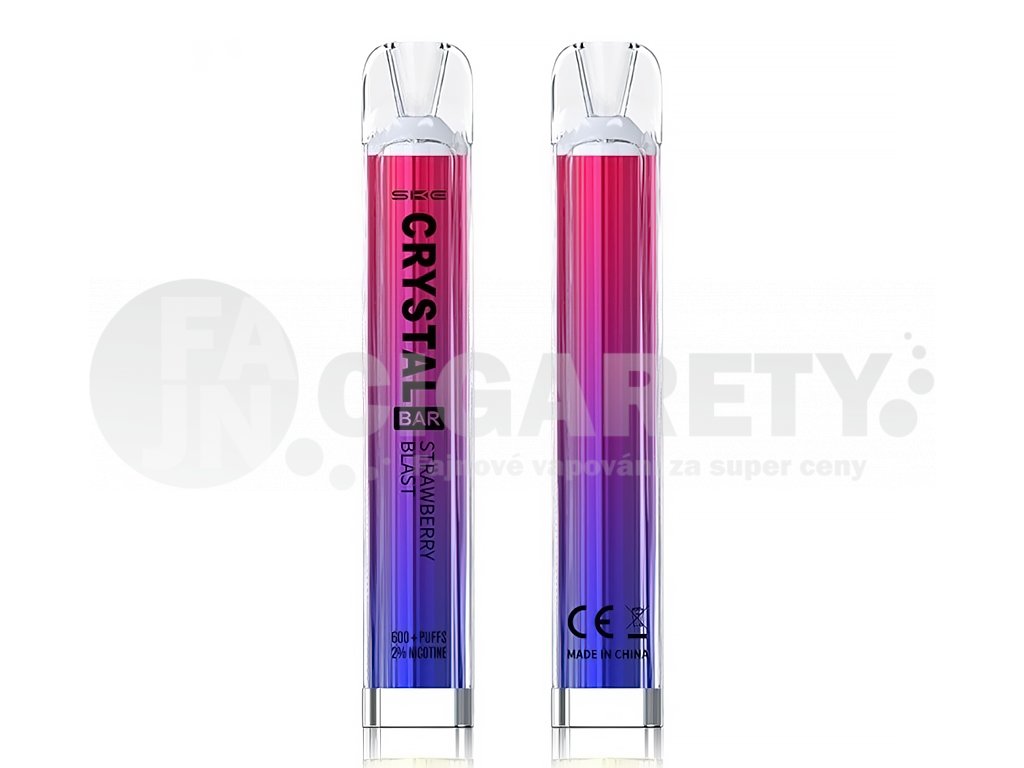 SKE Crystal BAR - Strawberry Blast - 20mg, produktový obrázek.