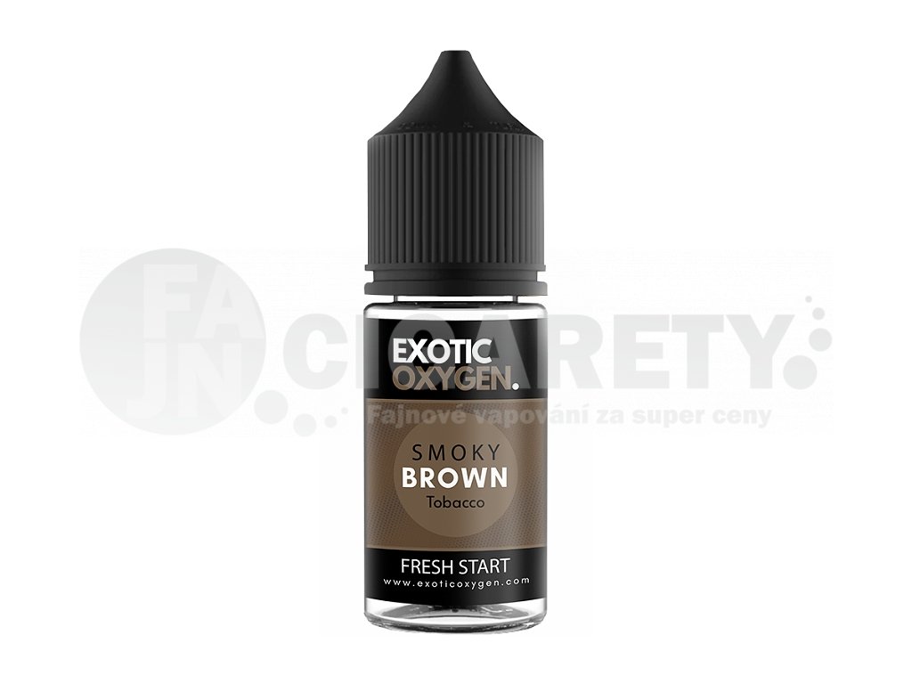 Exotic Oxygen - S&V -  Smoky Brown Tobacco - 10/30ml, produktový obrázek.