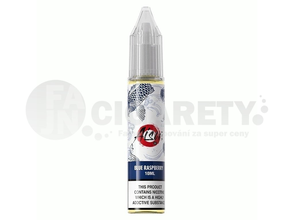 ZAP! Juice AISU Salt - E-liquid - Blue Raspberry - 10ml - 10mg, produktový obrázek.