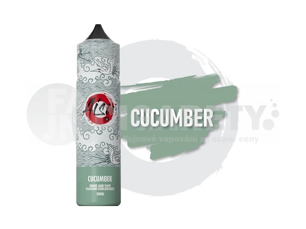 ZAP! Juice - Aishu - S&V - Cucumber - 20ml, produktový obrázek.