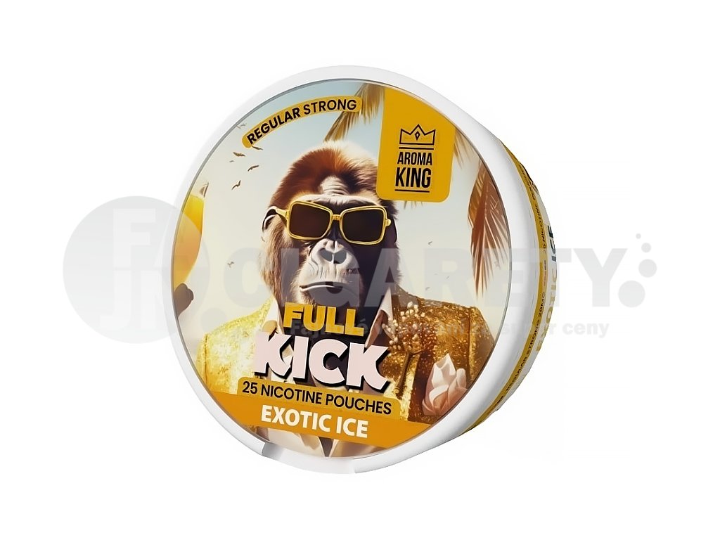 Aroma King Full Kick - nikotinové sáčky - Exotic Lee - 20mg /g, produktový obrázek.
