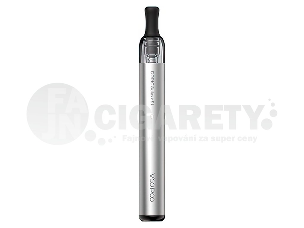 VooPoo Doric Galaxy S1 - Pod Kit - 800 mAh - Silver, produktový obrázek.