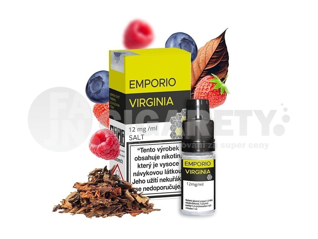 Emporio Salt - Virginia - 12mg, produktový obrázek.