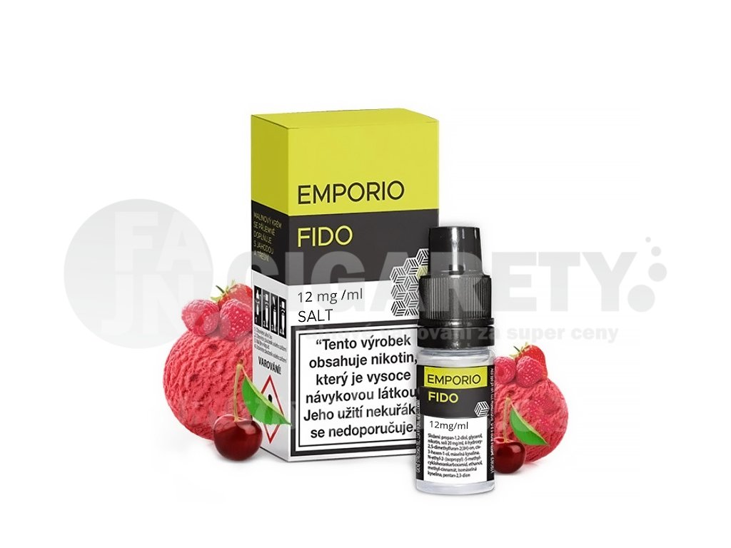 Emporio Salt - Fido - 12mg, produktový obrázek.