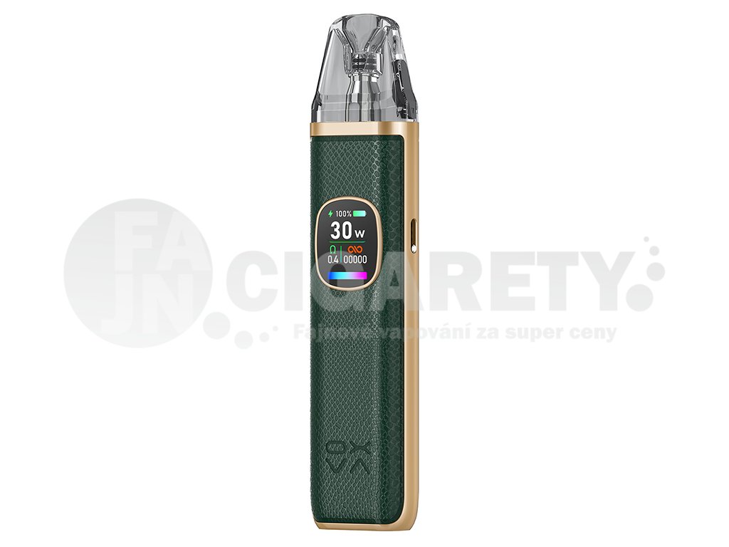 OXVA Xlim Pro 2 - Pod Kit - 1300mAh - Green Python, produktový obrázek.