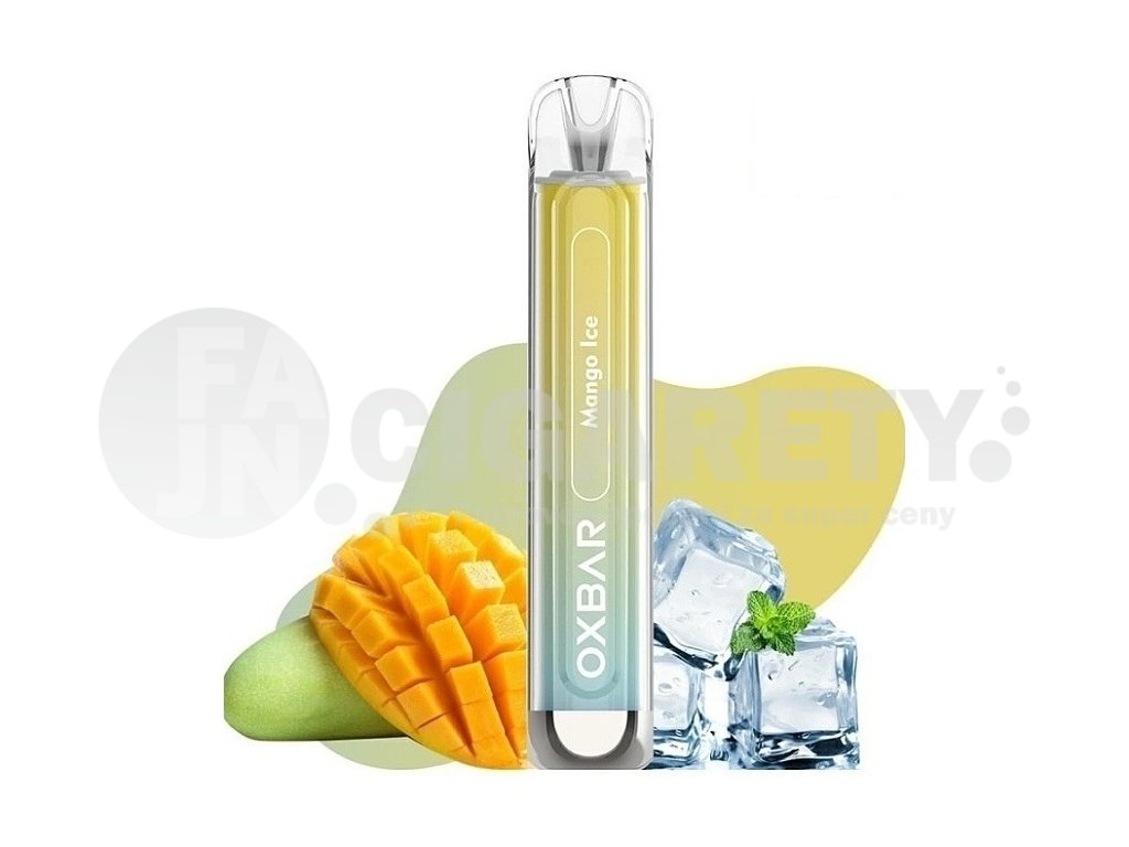 OXBAR C800 - Mango ICE - 16mg, produktový obrázek.