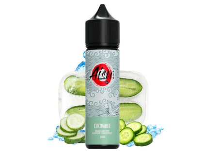 Příchuť ZAP! Juice S&V: AISU Cucumber (Chladivá okurka) objem 10ml tabáková nálepka Kolek Q