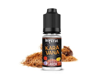 Příchuť Imperia Black Label: Karavana (Tabák) objem 10ml tabáková nálepka Kolek R