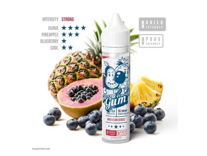 Příchuť Adam's Vape American Series S&V: Guava Pineapple Gum objem 10ml