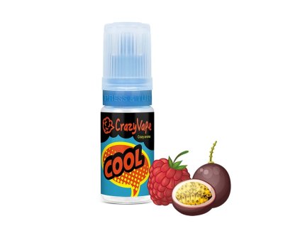 Crazy Vape COOL - Příchuť - 10ml, produktový obrázek.