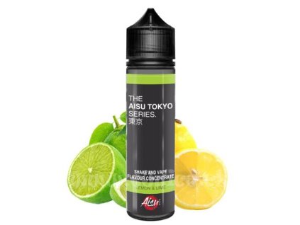 Příchuť ZAP! Juice S&V: AISU TOKYO Lemon & Lime (Citron & limetka) objem 10ml tabáková nálepka Kolek R