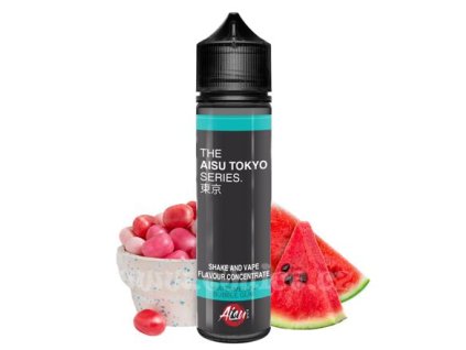 Příchuť ZAP! Juice S&V: AISU TOKYO Watermelon Bubble Gum (Melounová žvýkačka) objem 10ml tabáková nálepka Kolek R
