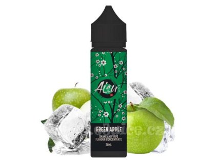 Příchuť ZAP! Juice S&V: AISU Green Apple (Zelené jablko) objem 10ml tabáková nálepka Kolek R