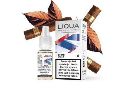 LIQUA Cuban Cigar (Doutníkový tabák) 10ml 6mg
