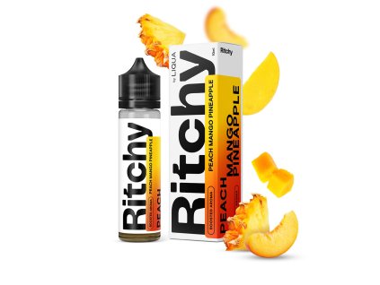 Příchuť Ritchy S&V: Peach Mango Pineapple (Broskev, mango a ananas) 10ml