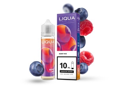 Příchuť LIQUA Mix&Go: Berry Mix (Směs lesního ovoce) 10ml