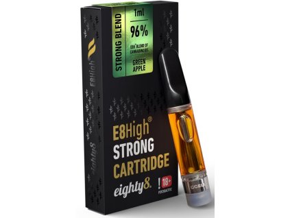 eighty8 e8high cartridge 96 e8h green apple 1ml