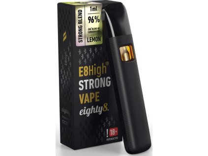 eighty8 e8high vaporizacni pero 96 e8h lemon 1ml