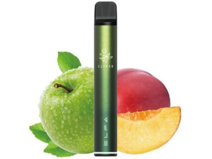 elf bar elfa elektronicka cigareta 500mah apple peach 20mg iijakost