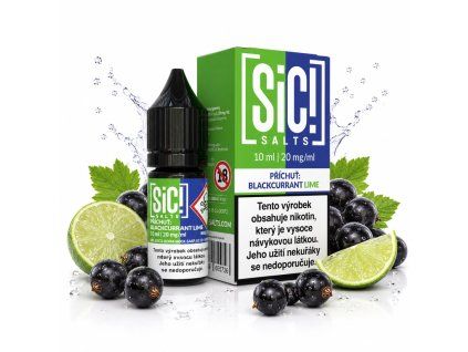SIC! Salts Blackcurrant Lime 10ml 20mg