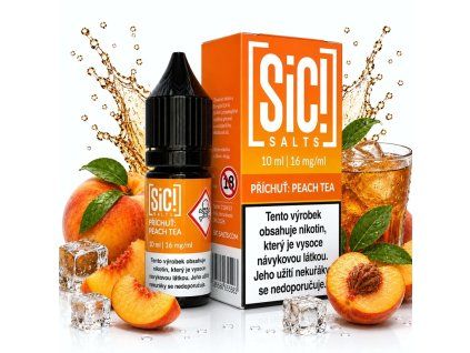 SIC! Salts Peach Tea 16mg 10ml