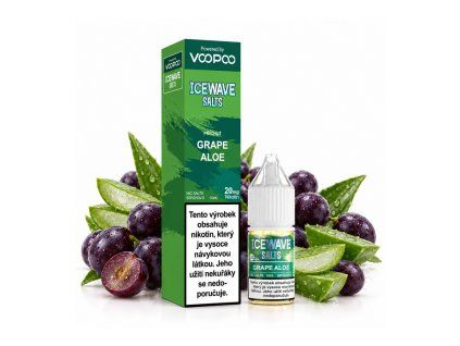 Voopoo ICEWAVE Salts Grape Aloe 10ml 20mg