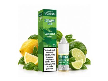 Voopoo ICEWAVE Salts Lemon Lime Basil 10ml 20mg