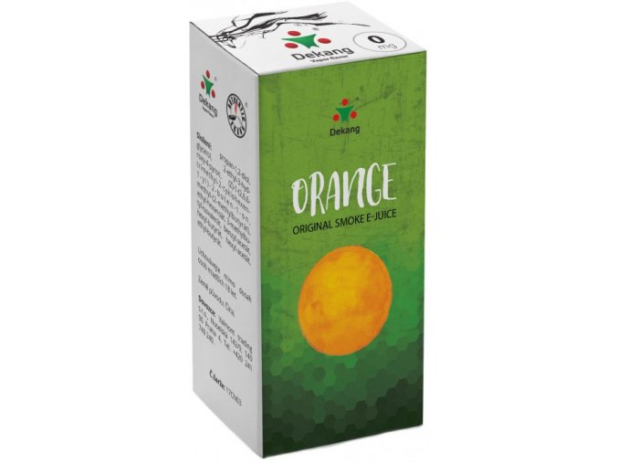 Liquid Dekang Orange 10ml - 0mg (Pomeranč)