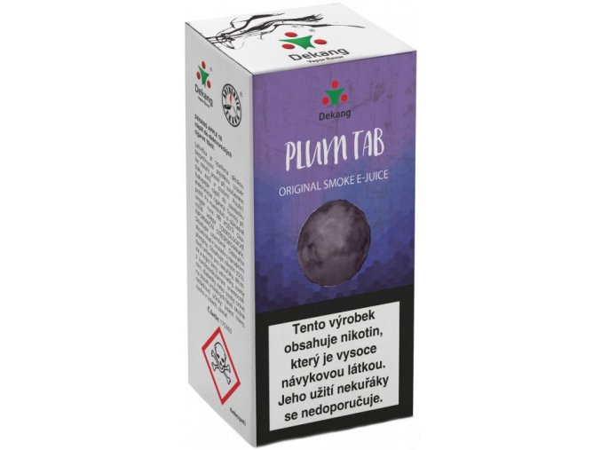 Liquid Dekang Plum TAB 10ml - 11mg  (Sušená švestka)