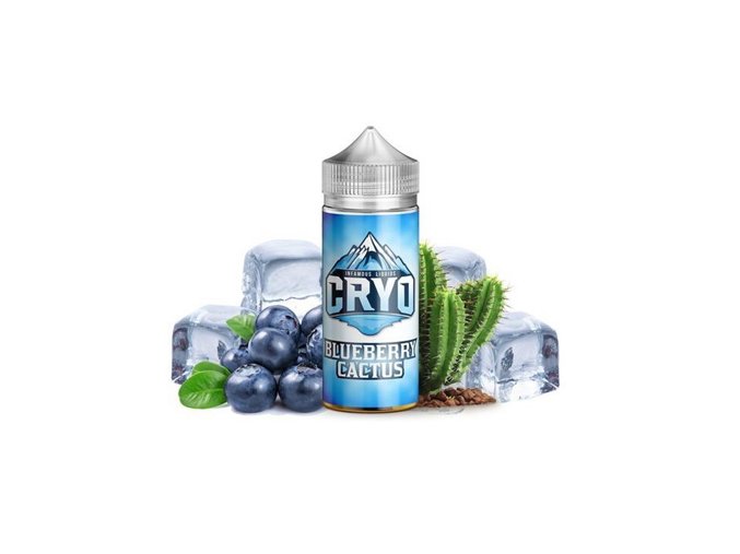 Příchuť Infamous Cryo S&V: Blueberry Cactus (Ledové borůvky s kaktusem) 20ml