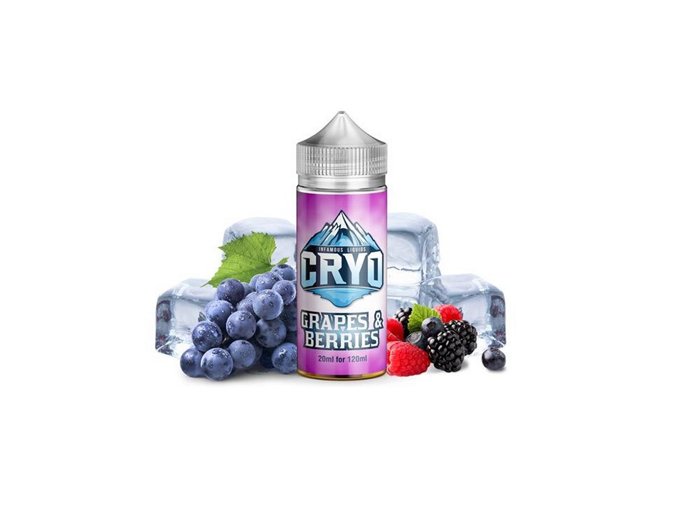 Příchuť Infamous Cryo S&V: Grapes & Berries (Ledové hrozny a lesní plody) 20ml