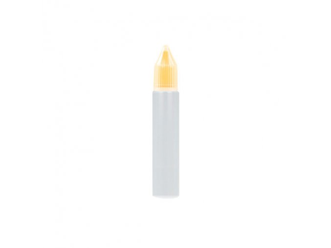 Úzká lahvička Unicorn s kapátkem - 10ml (Žlutá)