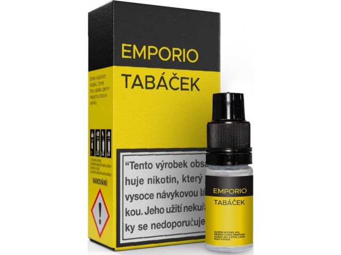 Liquid EMPORIO Tobacco 10ml - 1,5mg