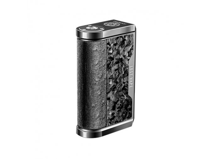 Elektronický grip: Lost Vape Centaurus DNA250C Mod (Black Ostrich / Chopped Carbon Fiber)