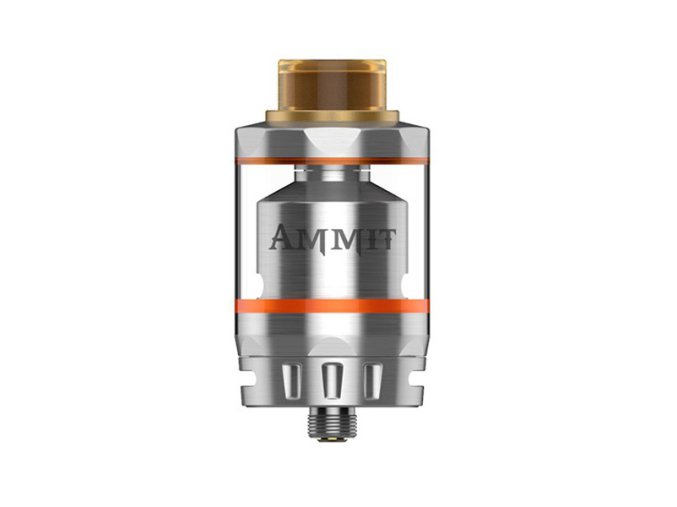 Clearomizér GeekVape Ammit RTA Dual Coil V2 3ml (Stříbrný)