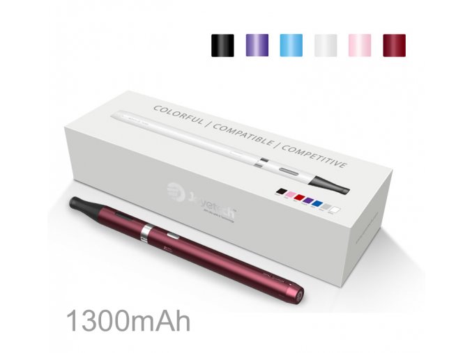 Elektronická cigareta: Joyetech eCom-C (1300mAh) (Stříbrná)