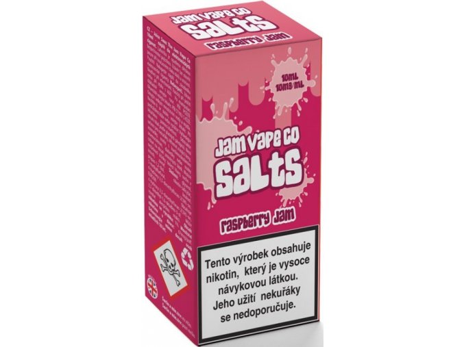 Liquid Juice Sauz SALT The Jam Vape Co Raspberry Jam 10ml - 10mg