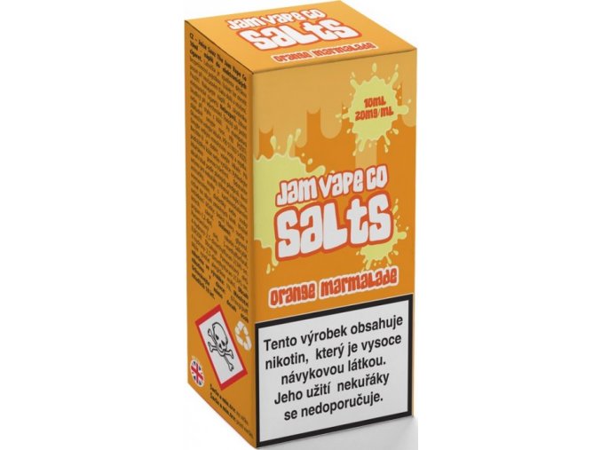 Liquid Juice Sauz SALT The Jam Vape Co Orange Marmalade 10ml - 20mg