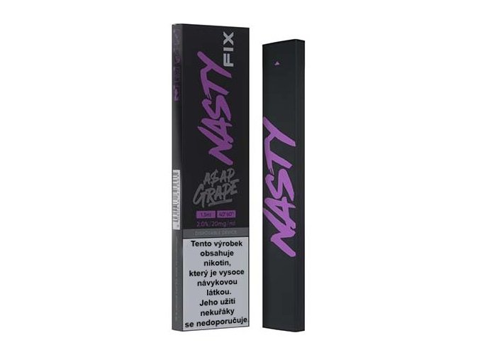 Nasty Juice Fix elektronická cigareta Asap Grape 20mg