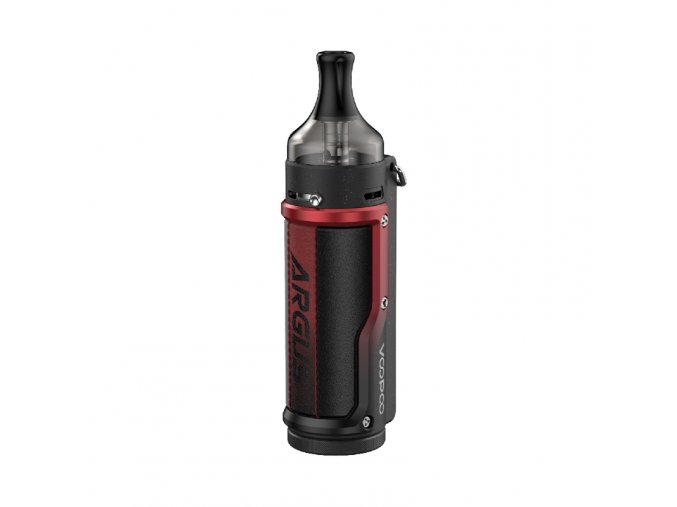 Elektronická cigareta: VooPoo Argus Mod Pod Kit (1500mAh) (Litchi Leather & Red)